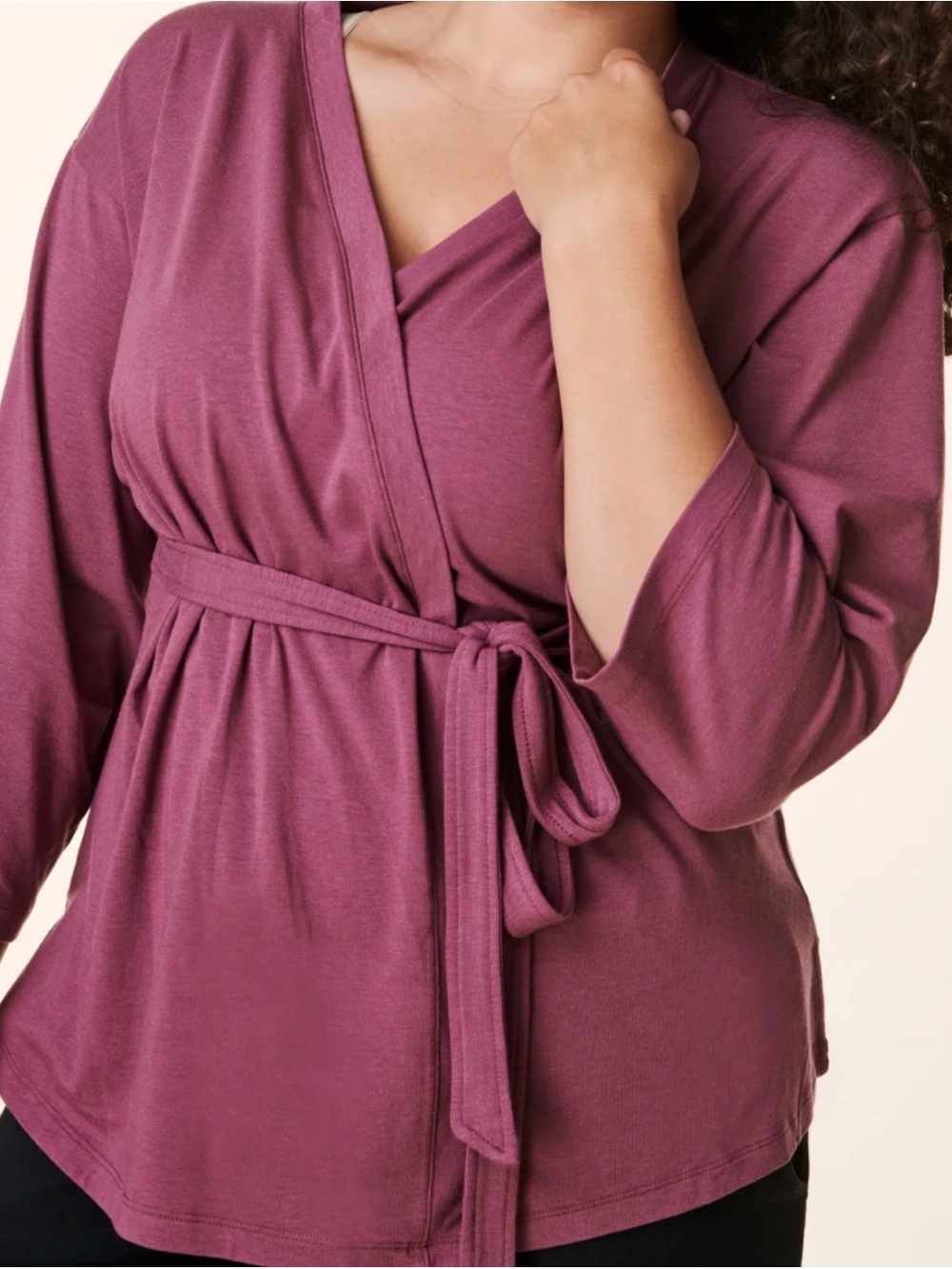 Bravado Nursing Top- Berry